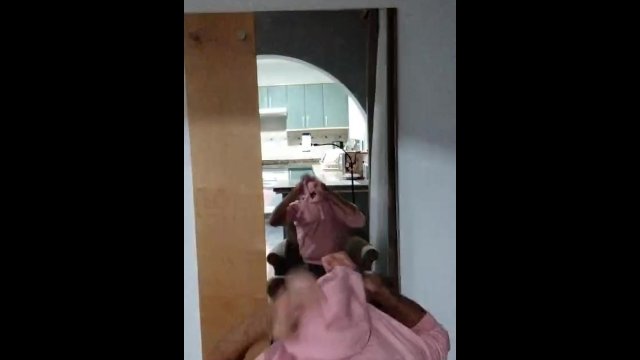 Playing with my big massive..