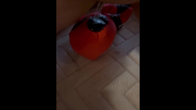 Mr deadpool looked thirsty..