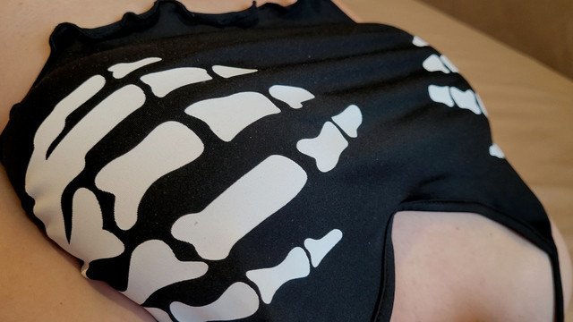 Goth Step Sis lets Me Grab..