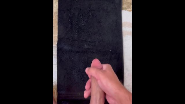 Monster Cock SLO-MO Cumshot