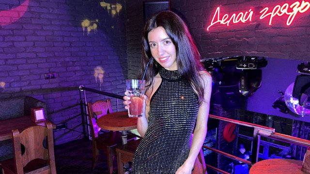 Public pickup in a nightclub..