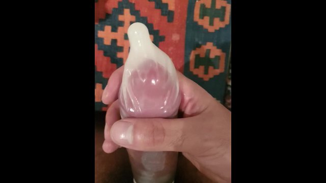 My BIG COCK shooting HUGE..