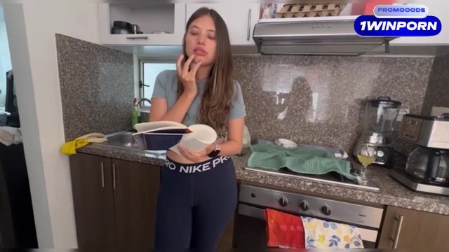 My delicious blonde neighbor..