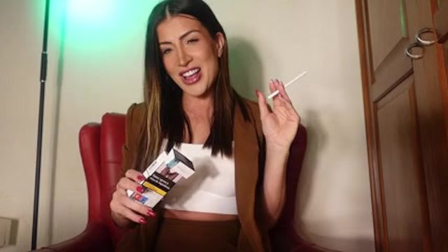 My horny smoking girlfriend