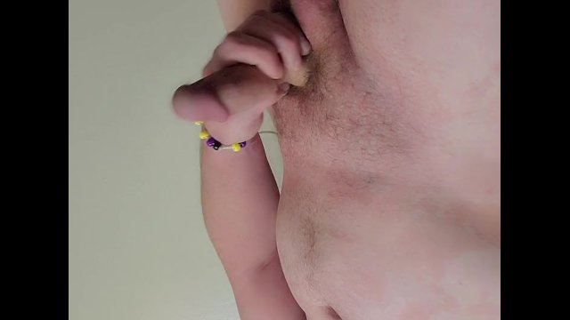 Big load from pov under cock