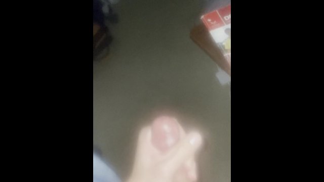 Big White Cock busting a nut..