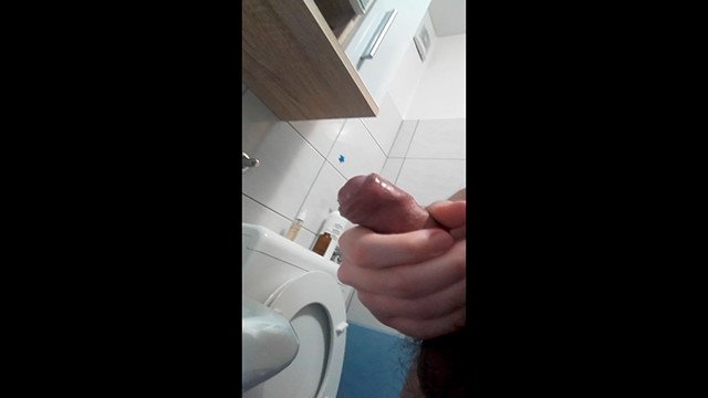 Cumming In The Bathroom Sink