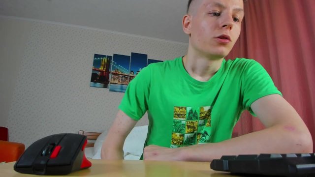 Excited Twink Evgeny Cum 3..