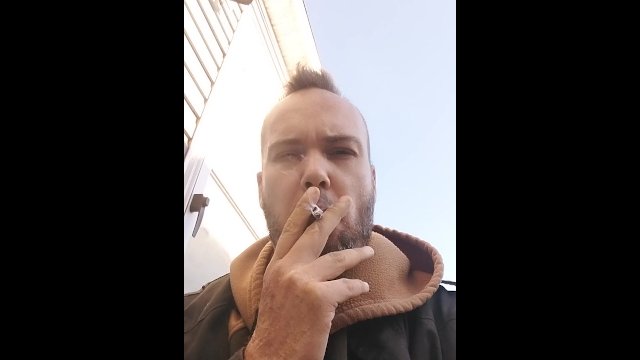 Morning Smoke ...wolf smoking