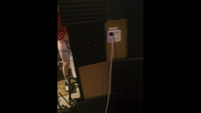 Sexy Trans Stripper With..