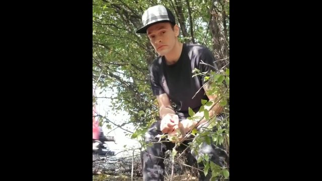 Almost caught by the..