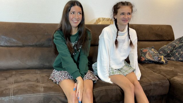 Public Pickup Two Cute Girls..