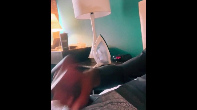 BBC after work jerking and cum